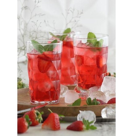 Pohár Keops, LAV, sklenený, na vodu, 460 ml, 81x135 mm, bal. 6 ks