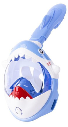 Maska Strend Pro Shark, modrá, pre deti