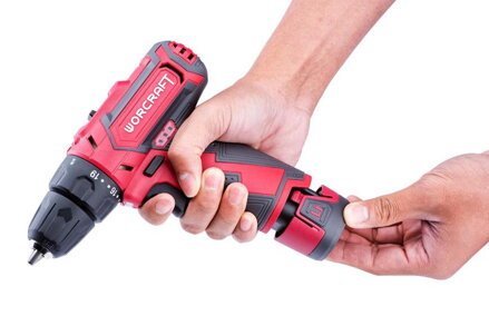 Skrutkovac Worcraft CD-12Li, 12V, Li-Ion 1.5Ah, LED light + indi,