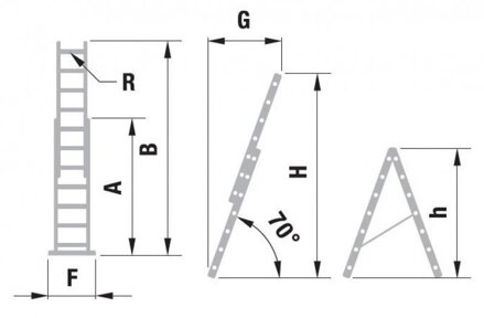 Rebrik ALVE 7511, 2x11, univerzálny, A315 B513