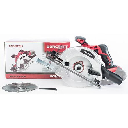 Pila Worcraft CCS-S20Li, 20V, Li-Ion, 165 mm, okružná