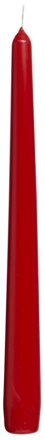 Sviecky bolsius Tapered 245/24 mm, červená, bal. 12 ks
