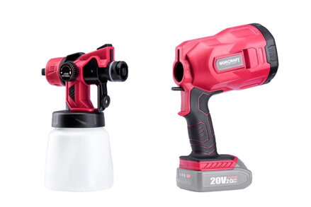 Pistol Worcraft CSG-S20Li, 20V Li-Ion, 700 ml, striekacia