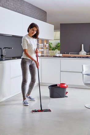 Súprava upratovacia Vileda Ultramax TURBO Microfibre 2v1 mop+vedro