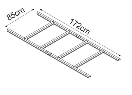 Podlahová konštrukcia na domček Strend Pro, pre 2172910, 85x172 cm Podlahová konštrukcia na domček Strend Pro, pre 2172910, 85x172 cm