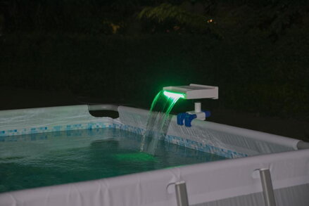 Vodopád Bestway® FlowClear™, 58619, LED, adaptér