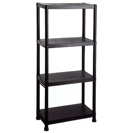 Regal Racks RA3071, 60x30x130 cm, plast, 4 police, max. 18 kg