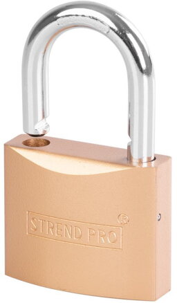 Zamok Strend Pro FT, 63 mm, visiaci, zlaty