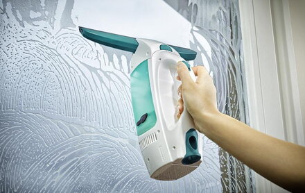Čistič okien LEIFHEIT 51003 Window cleaner, s tyčou 43 cm, mop na okná