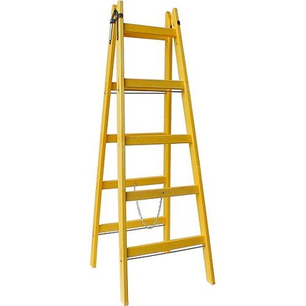 Rebrik DRD A 10 priečkový, 320 cm, drevené štafle