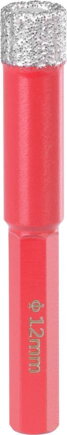 Vyrezavac STREND PRO DCB12, 12 mm, stopka HEX, diamant