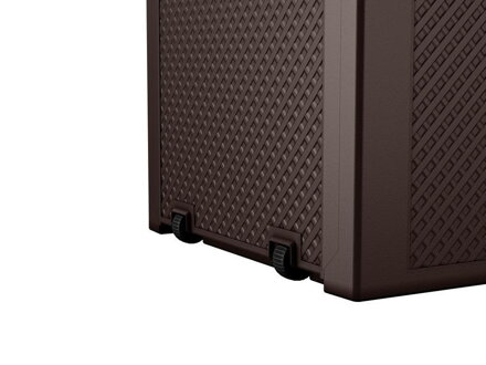 Box Keter EMILY 277 L, úložný, hnedý